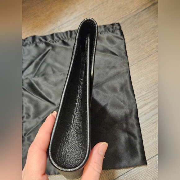 Vintage YSL Black Leather Clutch - Picture 3 of 16